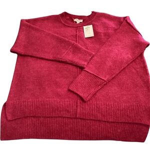 Westbound Sweater NWT $49 PXL Magenta
